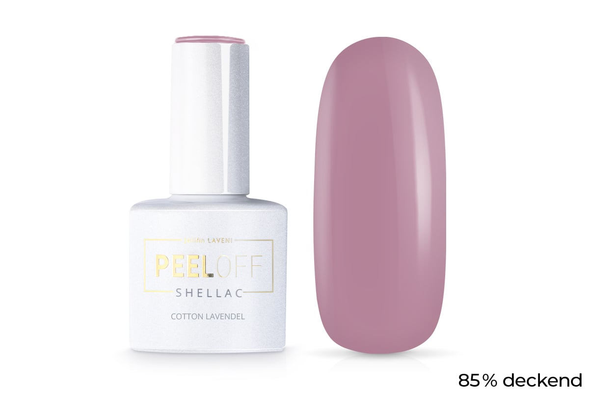 Jolifin LAVENI Shellac PeelOff - cotton lavendel 10ml