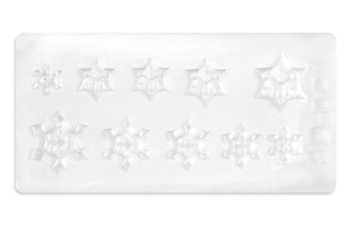 Jolifin 3D-Form - snowflake