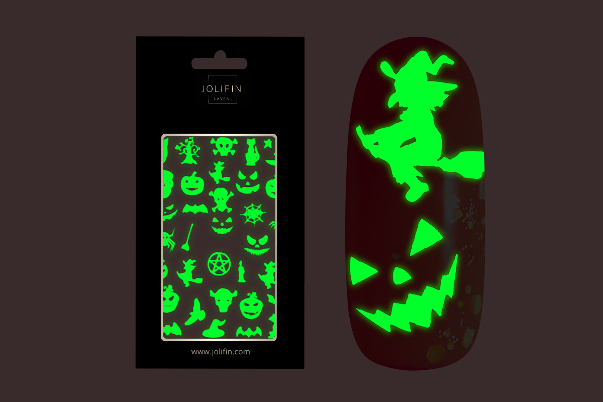 Jolifin LAVENI XL Sticker - Nightshine Halloween No. 8