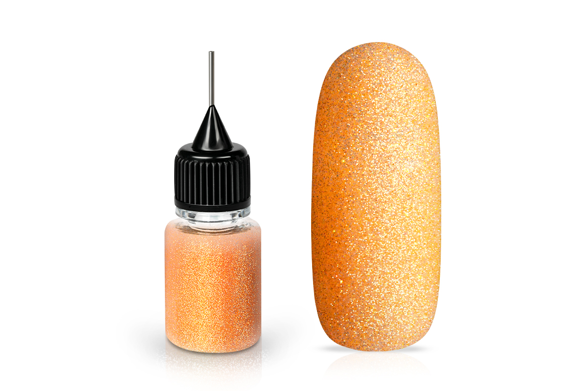 Jolifin LAVENI Diamond Dust - pastel neon-mandarin