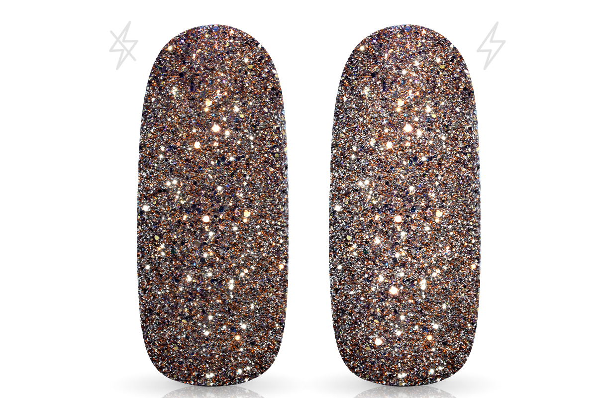 Jolifin LAVENI FlashOn glitter powder - golden purple