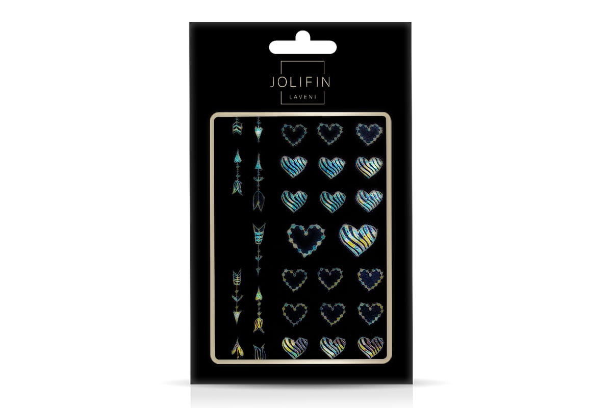 Jolifin LAVENI XL Sticker - Hologram silver No. 6