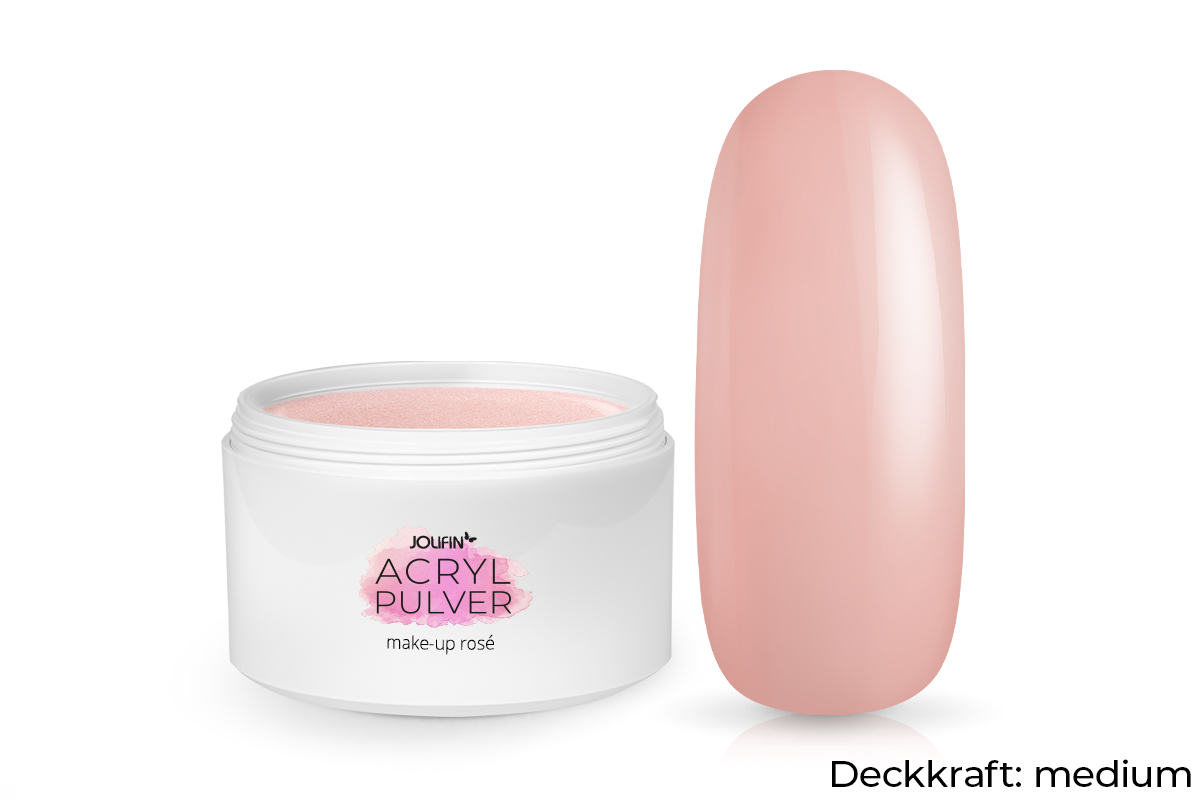 Jolifin Acryl Pulver - make-up rosé 30g