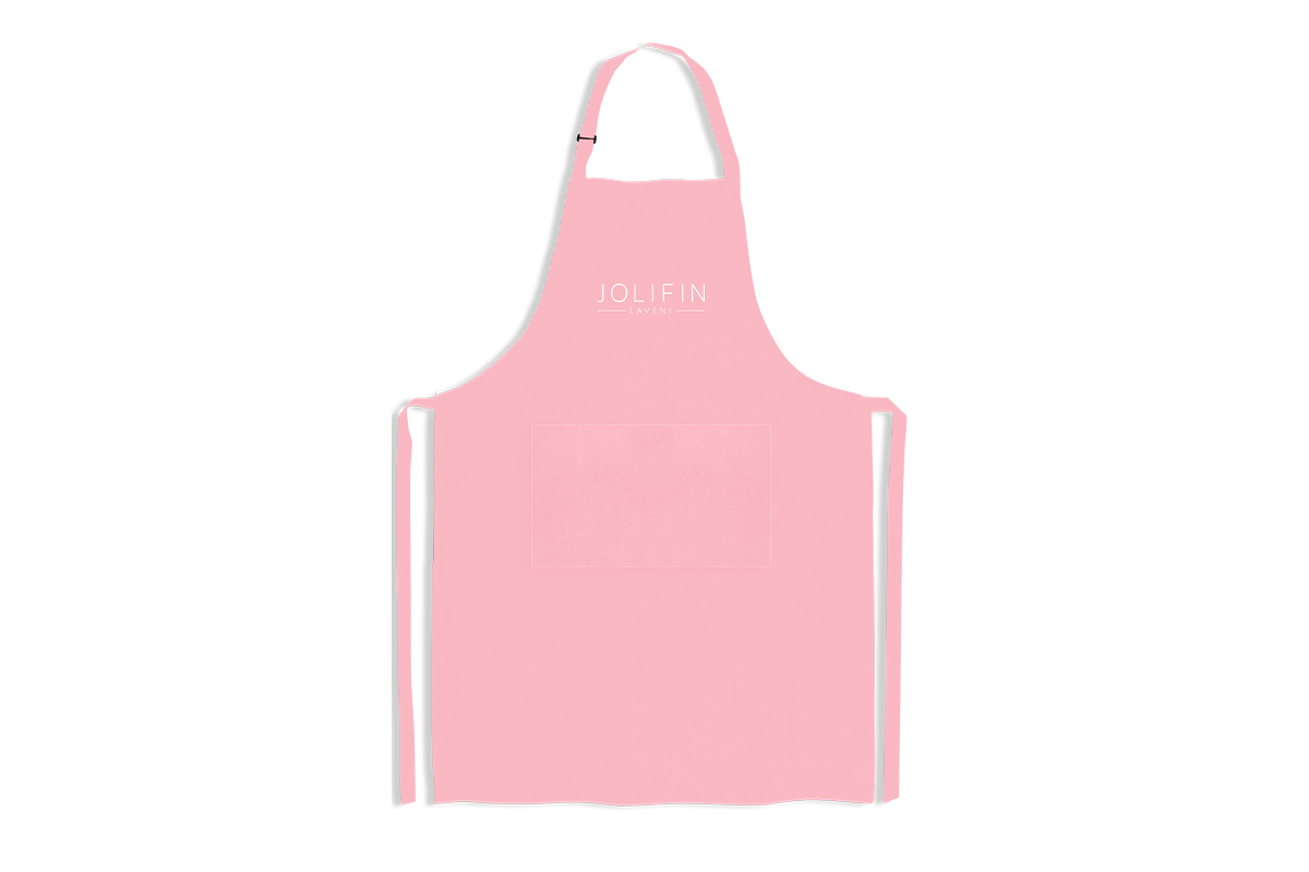 Jolifin LAVENI work apron - pink