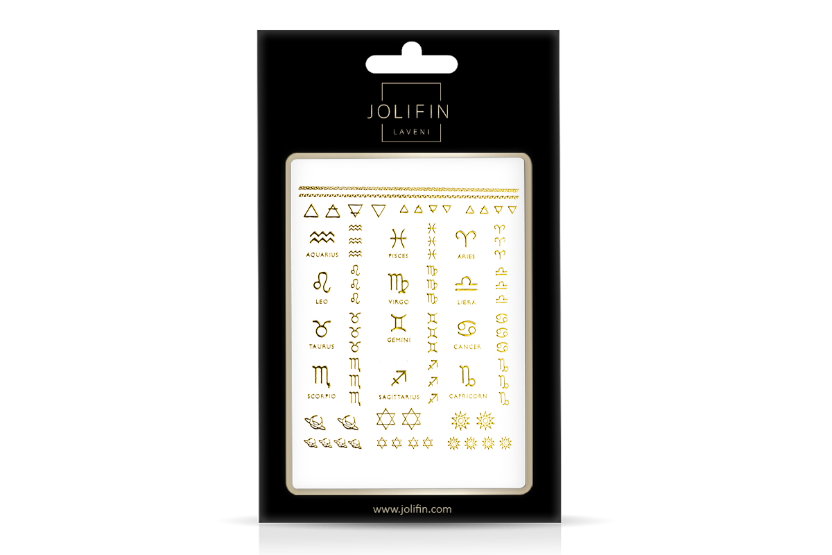 Jolifin LAVENI XL Sticker - Gold 64