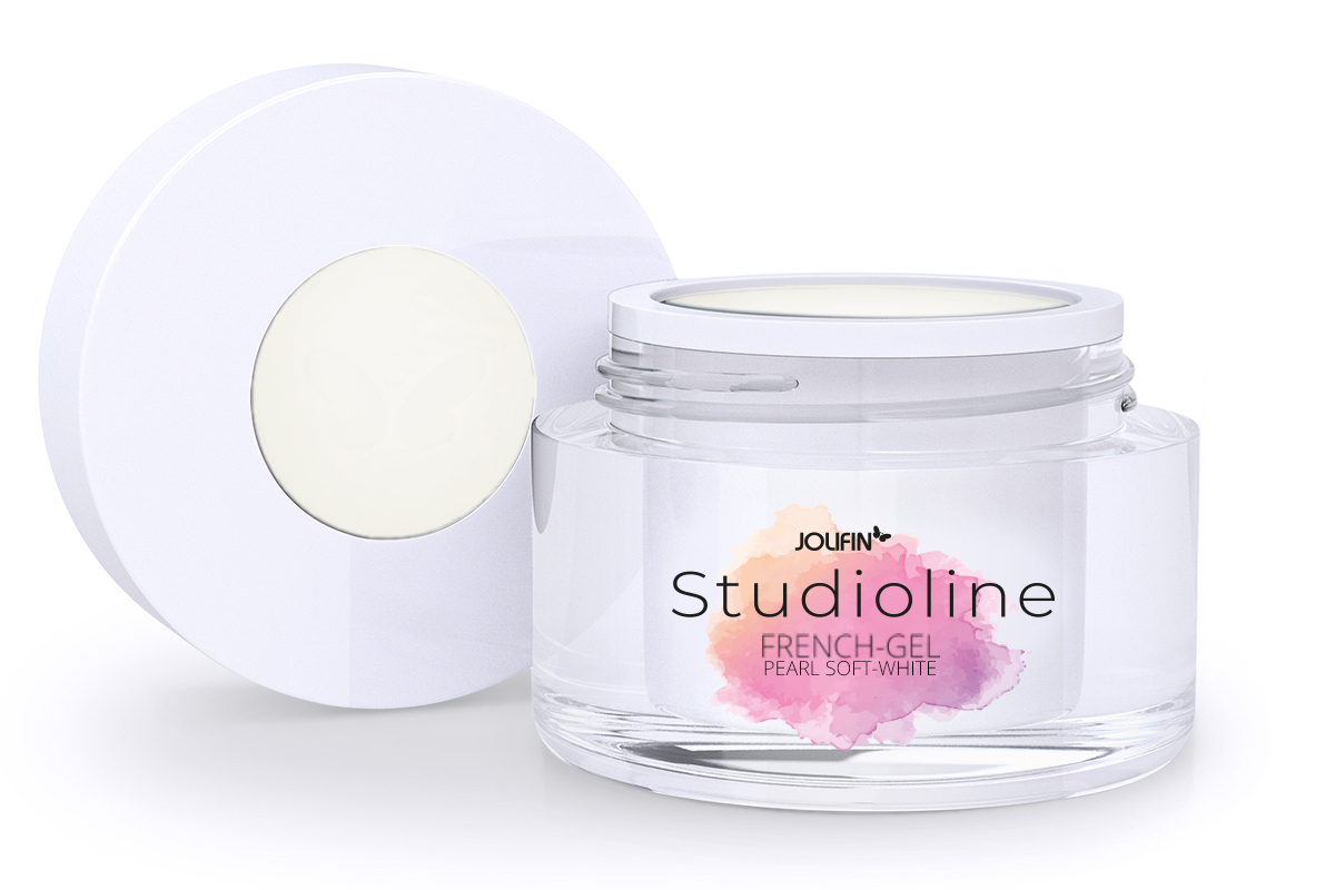 Jolifin Studioline - French-Gel pearl soft-white 30ml
