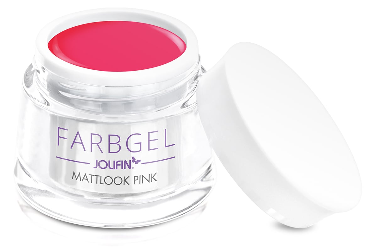 Jolifin Mattlook Farbgel pink 5ml