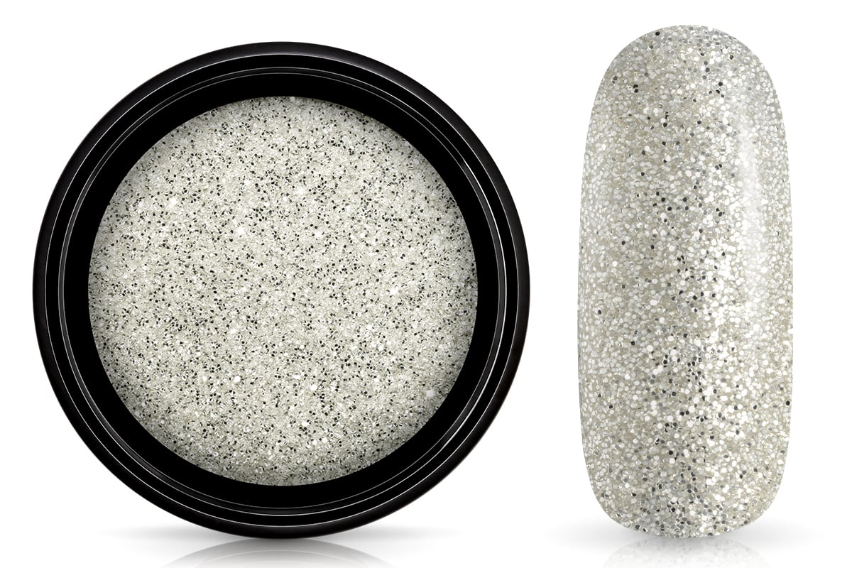 Jolifin LAVENI glitter powder - silver glam