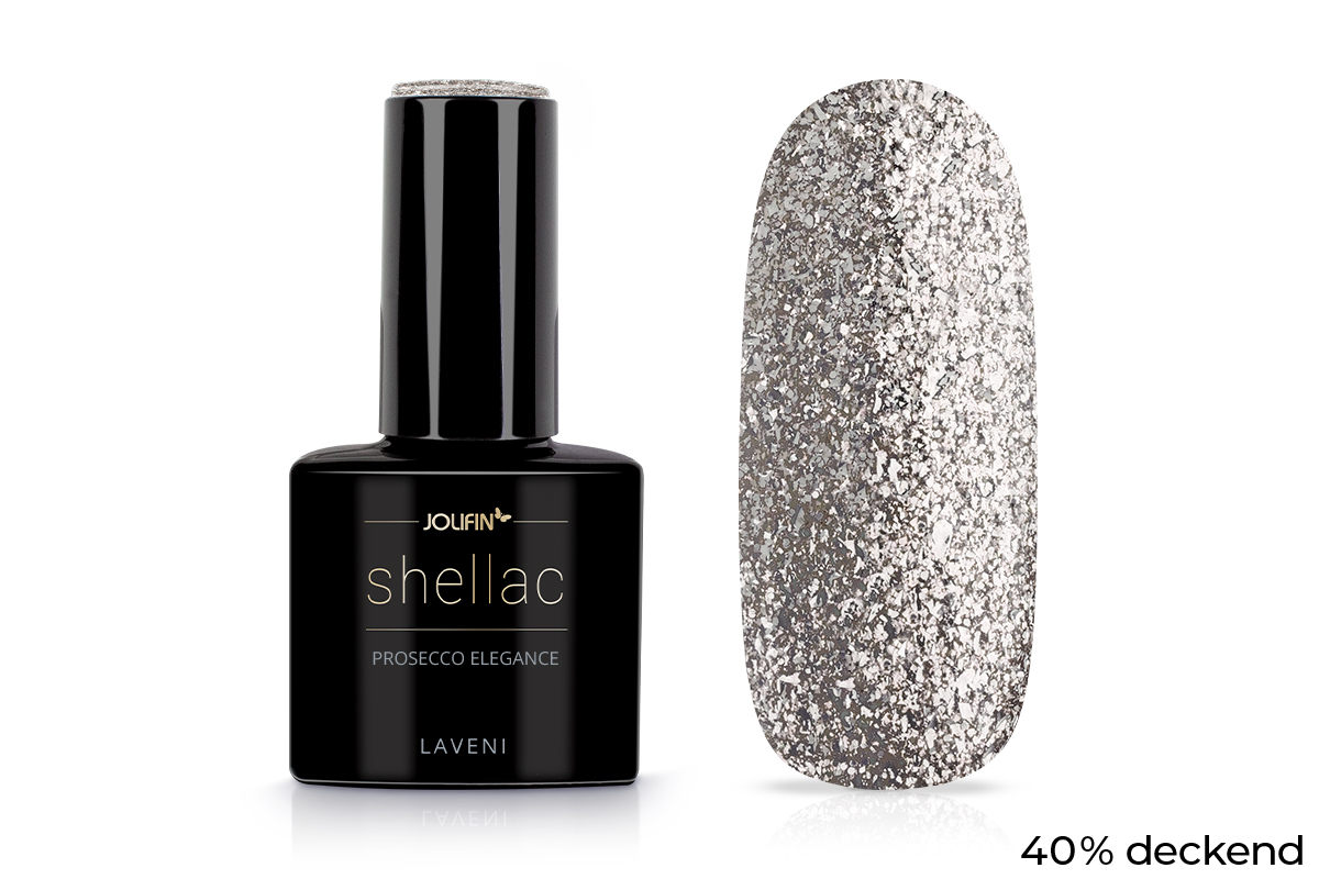 Jolifin LAVENI Shellac - prosecco elegance 10ml