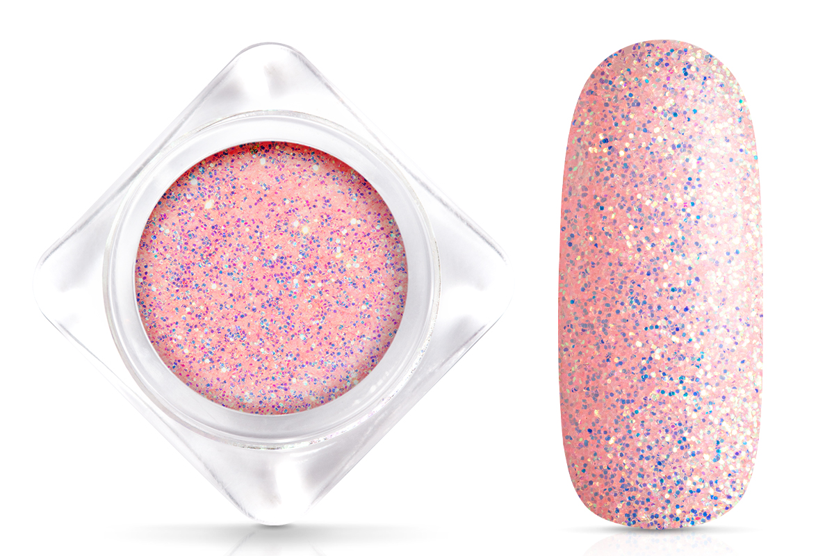 Jolifin Glitterpowder - sugar peach