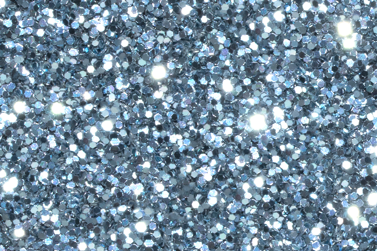 Jolifin organic glitter powder - light blue