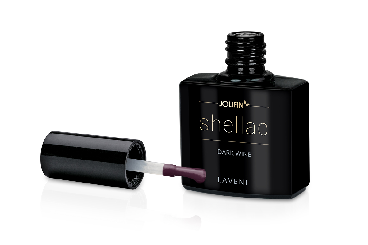 Jolifin LAVENI Shellac - dark wine 10ml