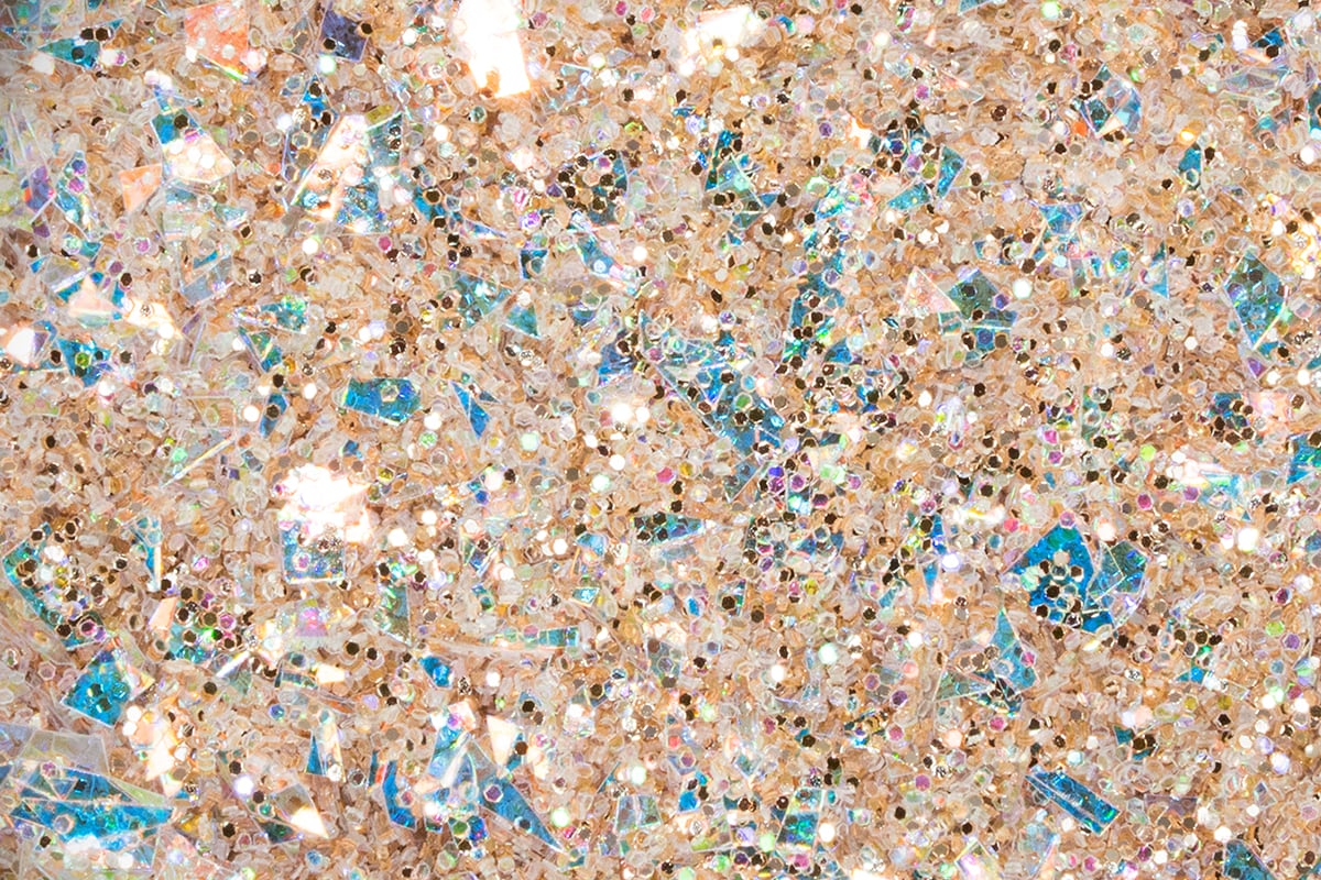 Jolifin LAVENI Foil Flakes Glitter - ivory