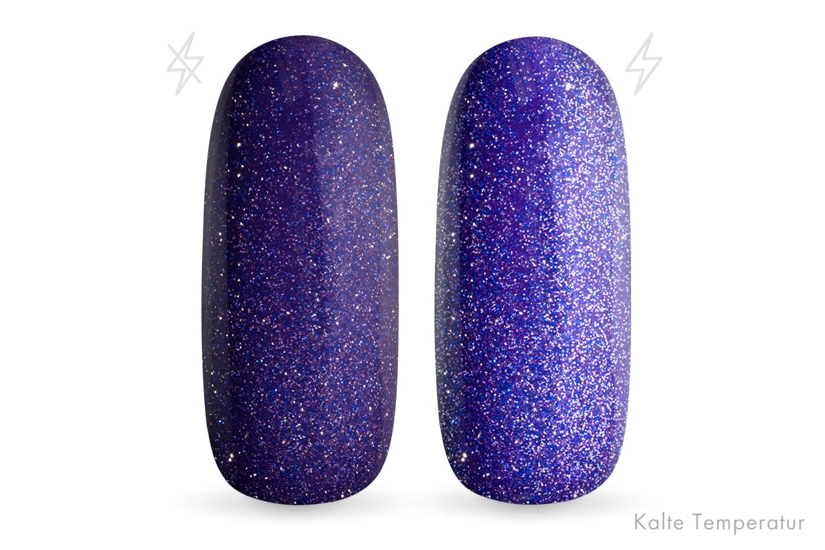 Jolifin LAVENI Shellac - FlashOn Thermo purple-sky 10ml