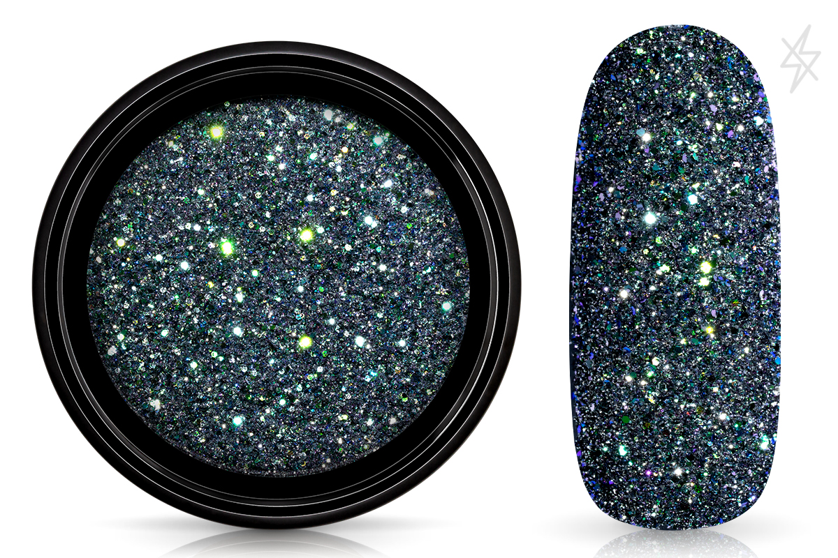 Jolifin LAVENI FlashOn Glitterpuder - elegance smaragd