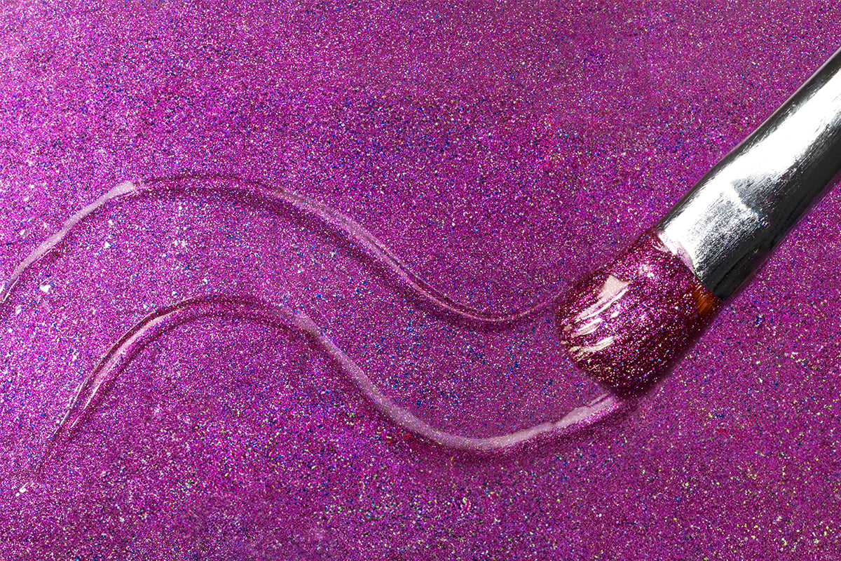 Jolifin LAVENI PRO Farbgel - Cat-Eye purple 5ml