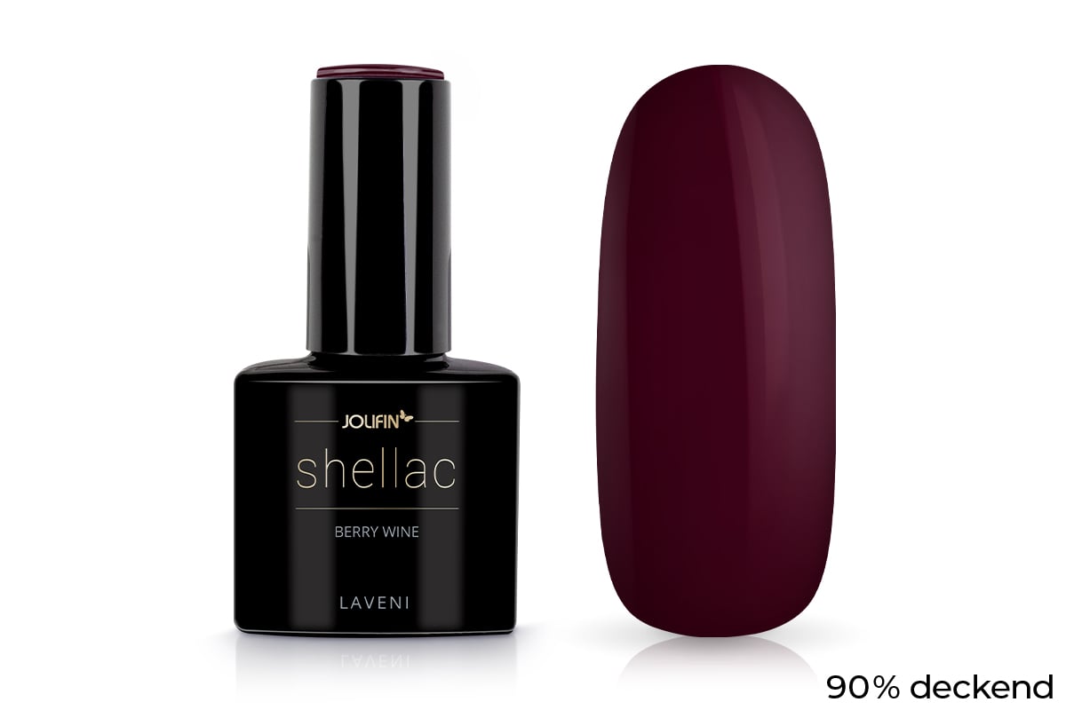 Jolifin LAVENI Shellac - berry wine 10ml