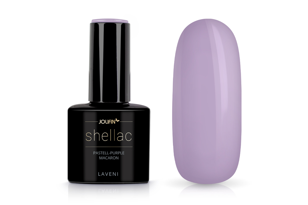 Jolifin LAVENI Shellac - pastell-purple macaron 10ml