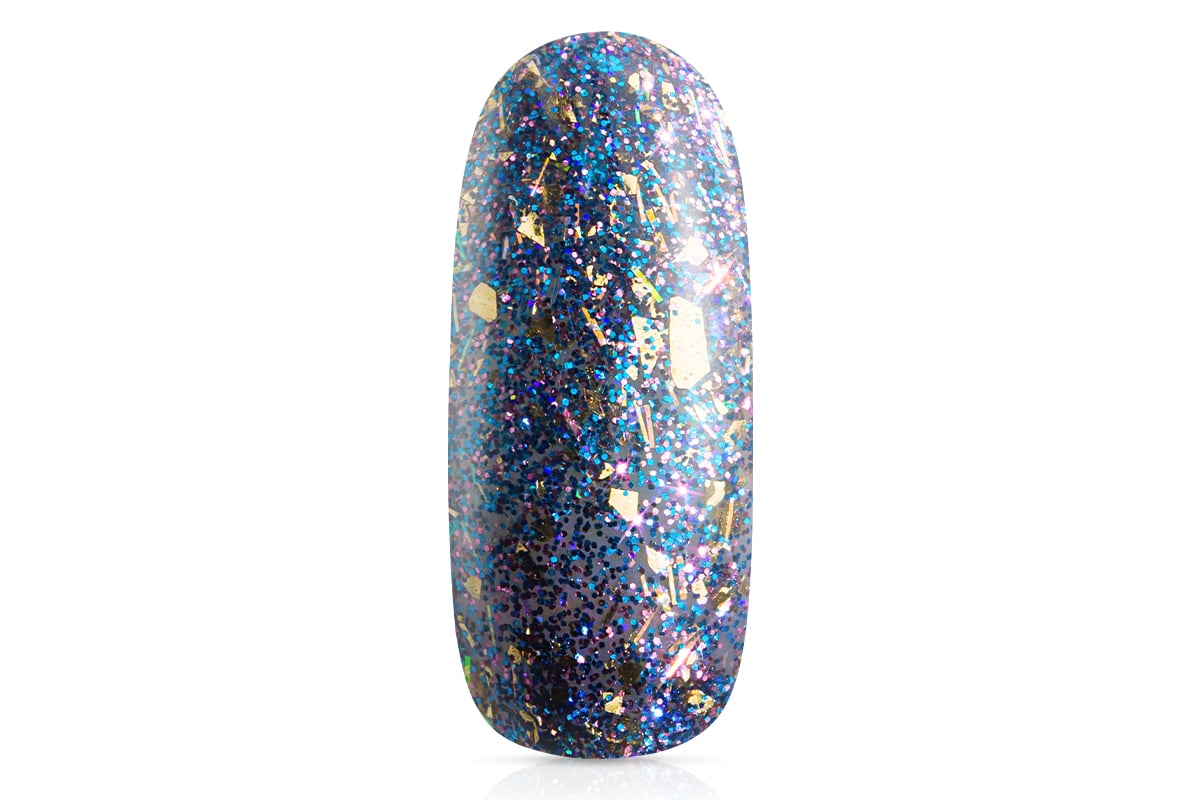 Jolifin Acryl Farbpulver - Blue Glittermix 5g