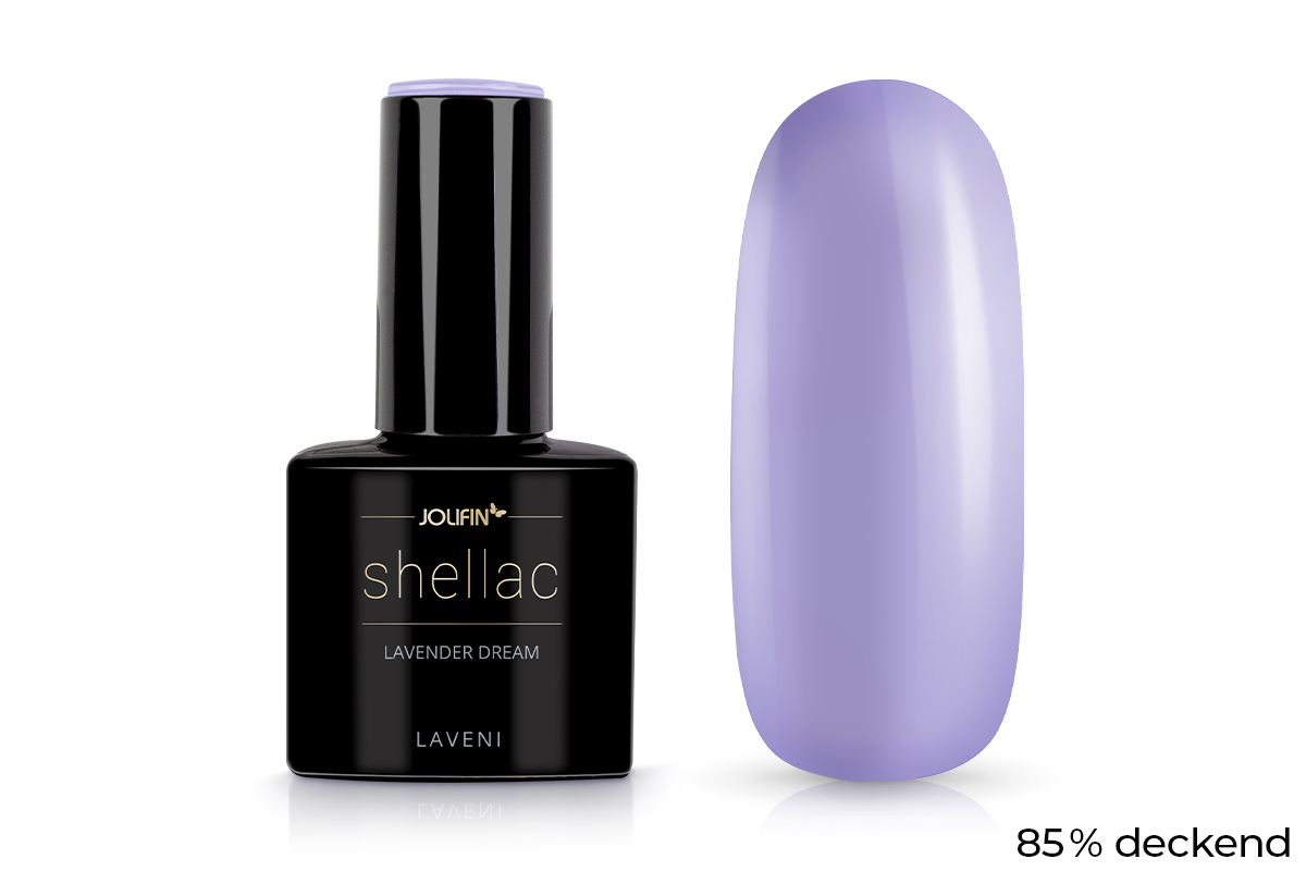 Jolifin LAVENI Shellac - lavender dream 10ml