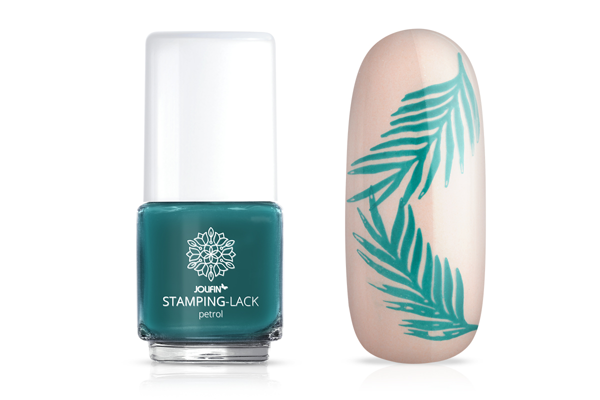 Jolifin Stamping Lacquer - petrol 12ml