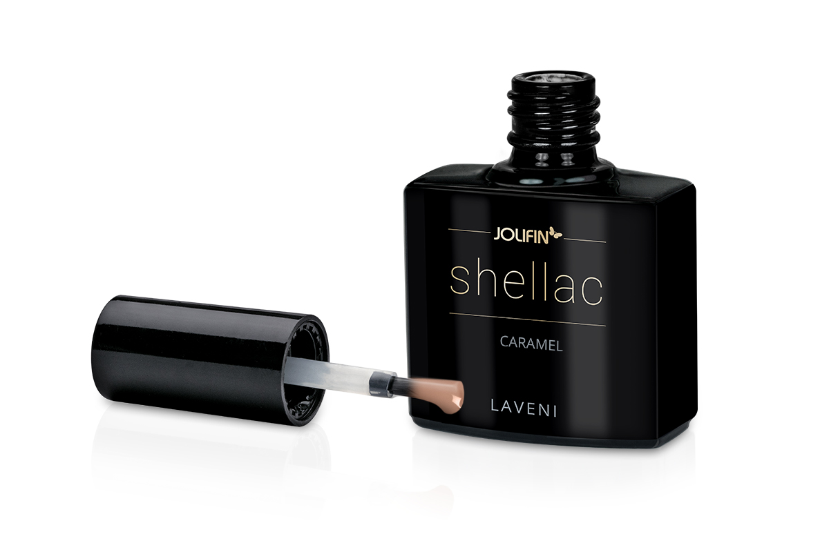 Jolifin LAVENI Shellac - caramel 10ml