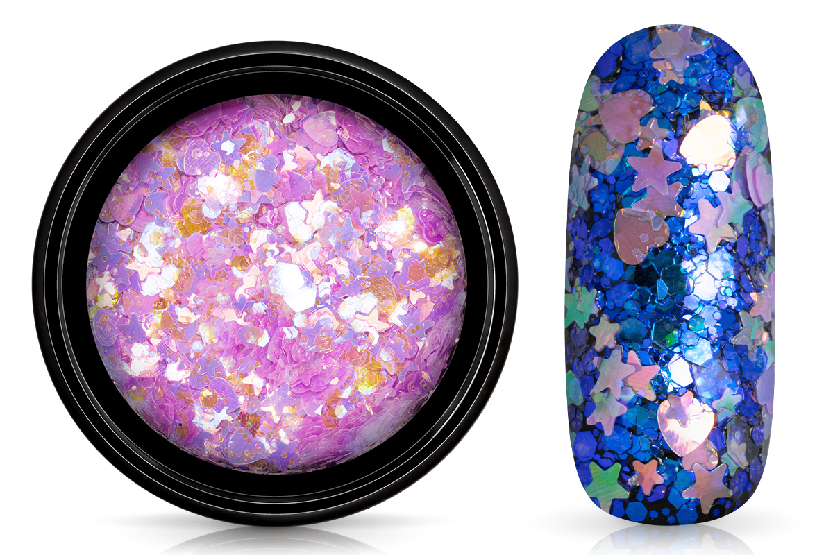 Jolifin Fantasy Glitter - candy purple