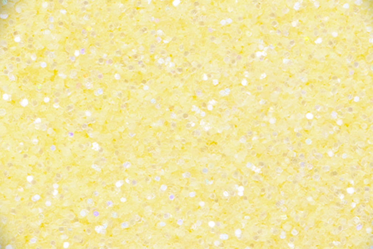 Jolifin organic glitter powder - yellow