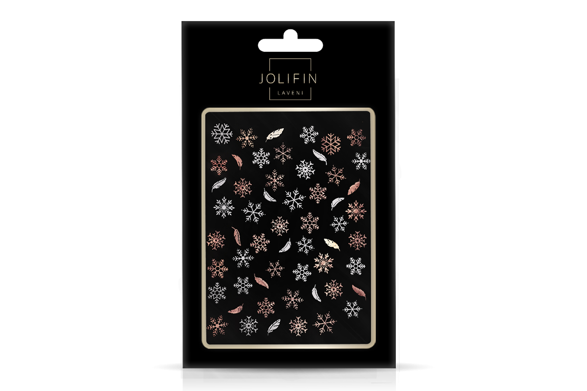 Jolifin LAVENI XL Sticker - rosé-gold christmas Nr. 5