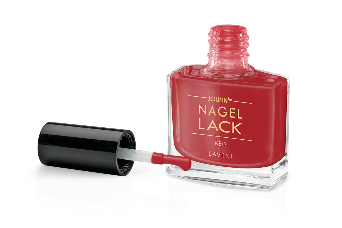 Jolifin LAVENI Nagellack - red 9ml