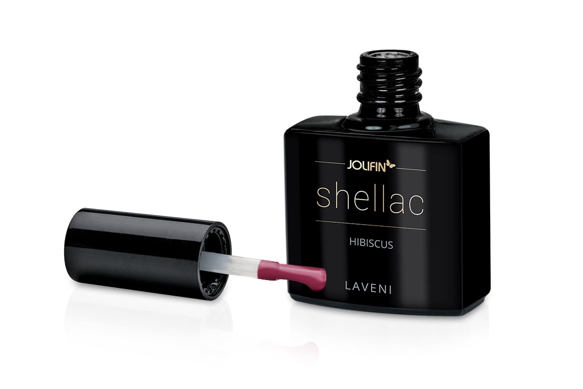 Jolifin LAVENI Shellac - hibiscus 10ml