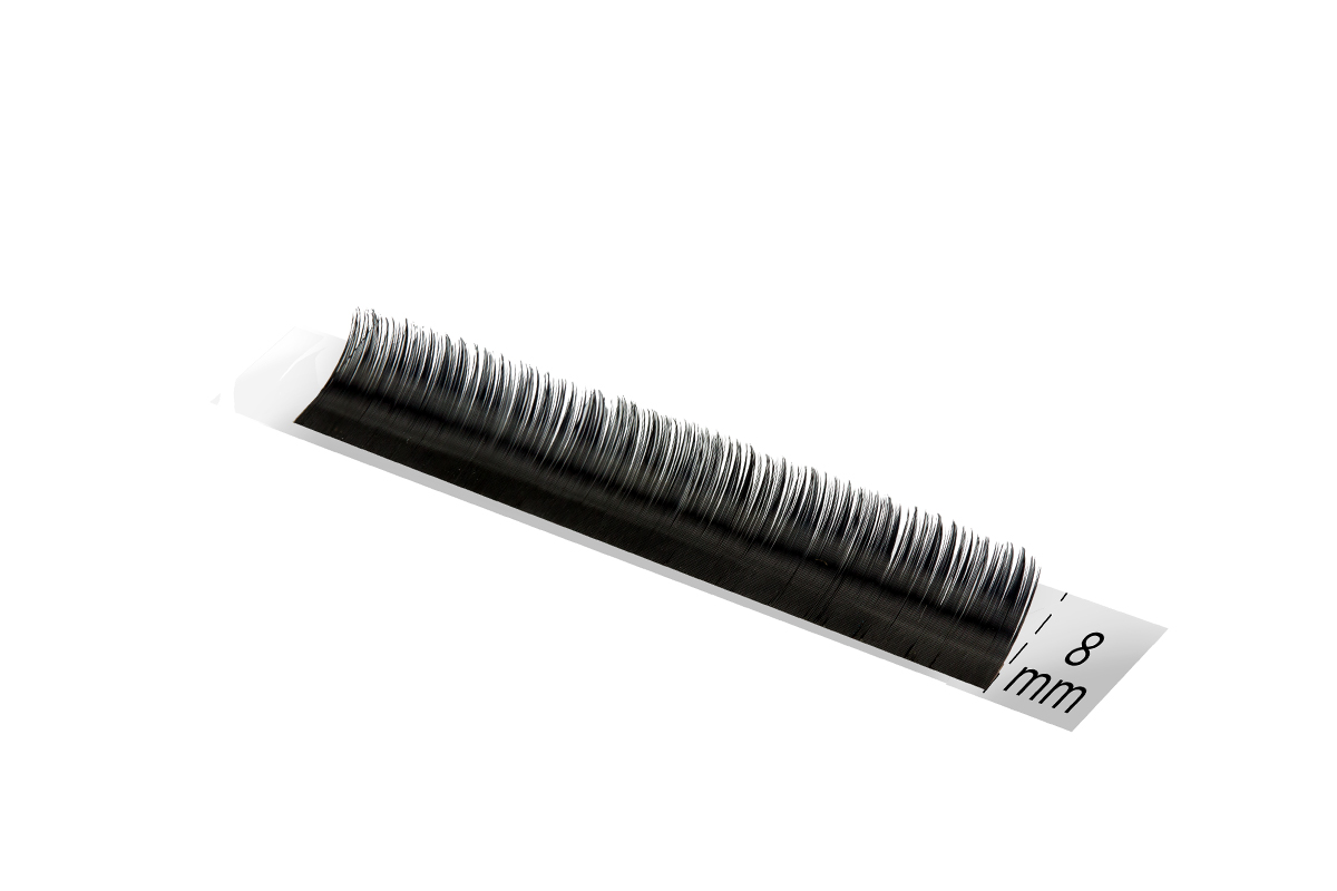 Jolifin Lashes - SingleBox 8mm - Volumen D-Curl 0,05