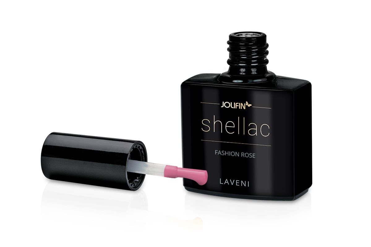 Jolifin LAVENI Shellac - fashion rose 10ml