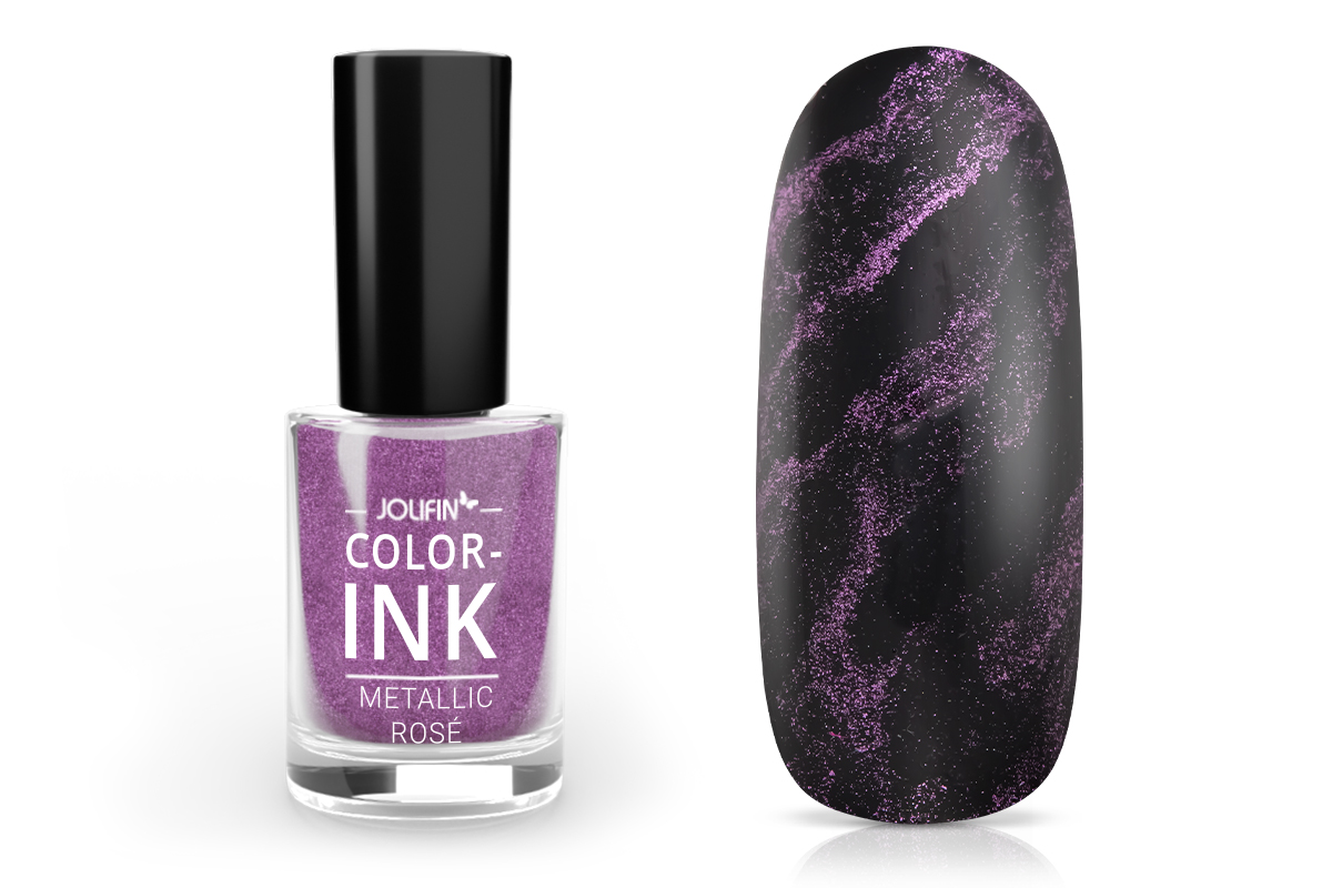 Jolifin Colour-Ink - metallic rosé 5ml