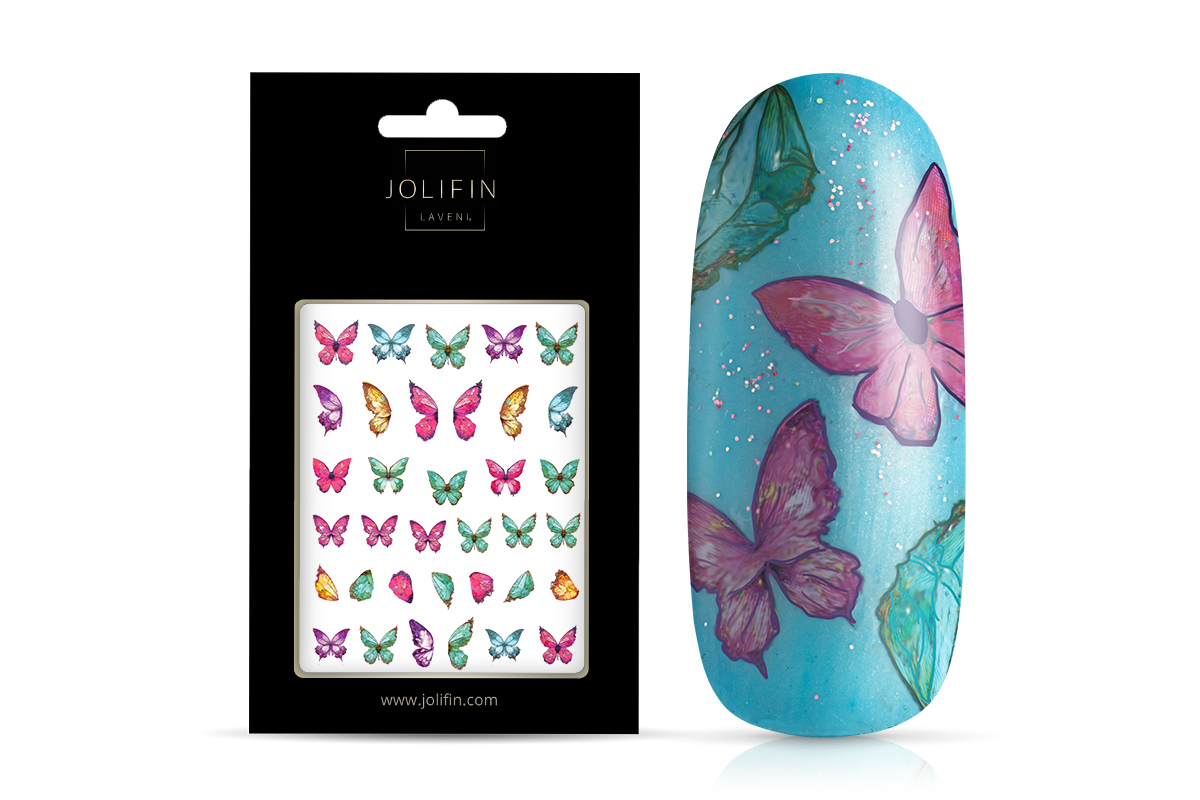 Jolifin LAVENI XL Sticker - Butterfly No. 9