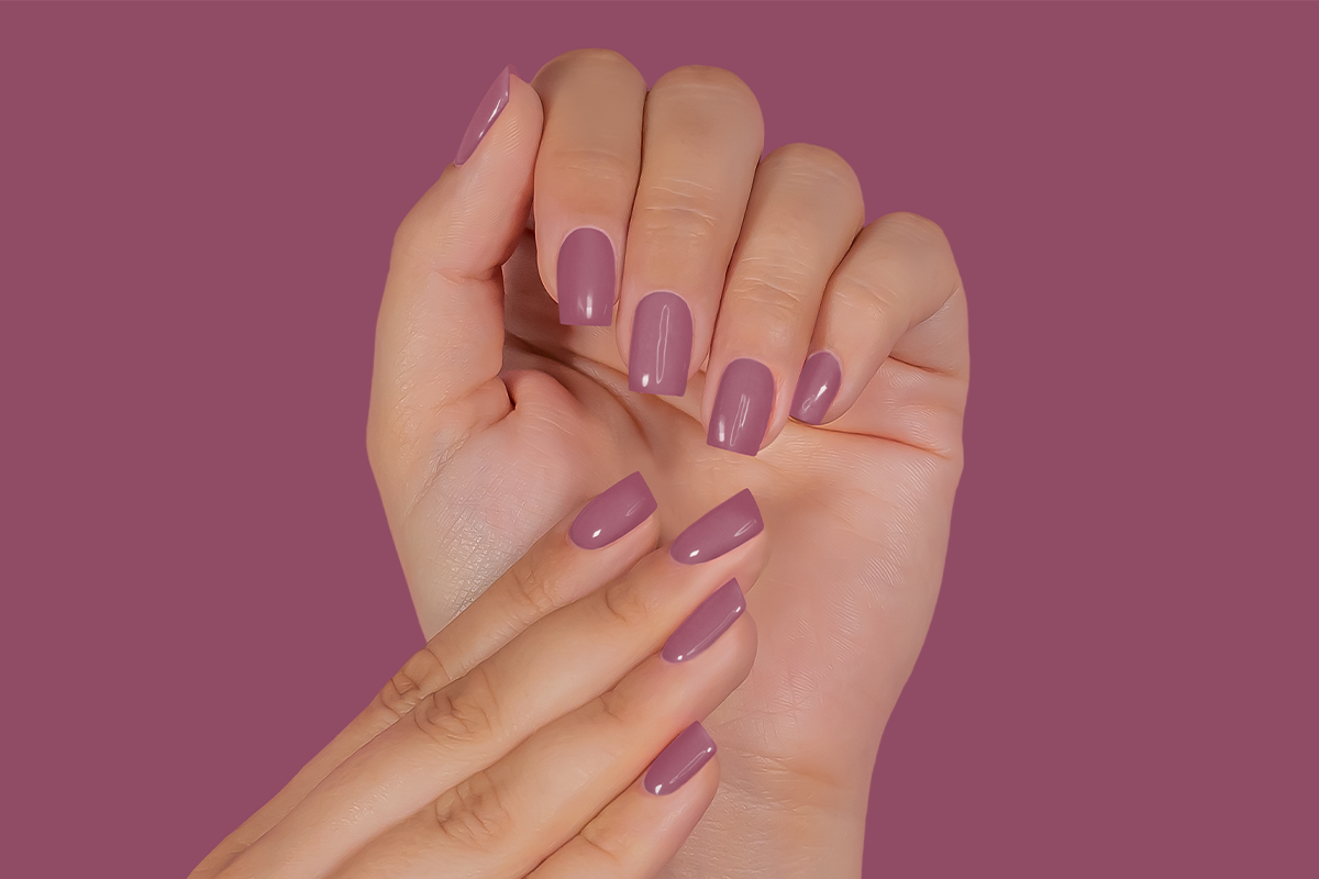 Jolifin LAVENI Shellac PeelOff - nude-purple 10ml