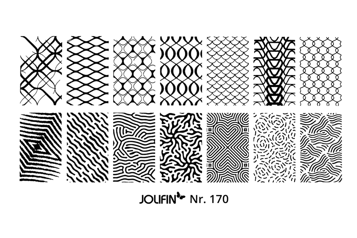 Jolifin Stamping Stencil No. 170