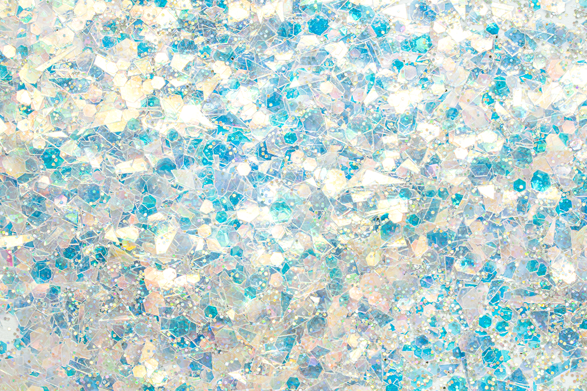 Jolifin Aurora Flakes Glittermix - magic ice