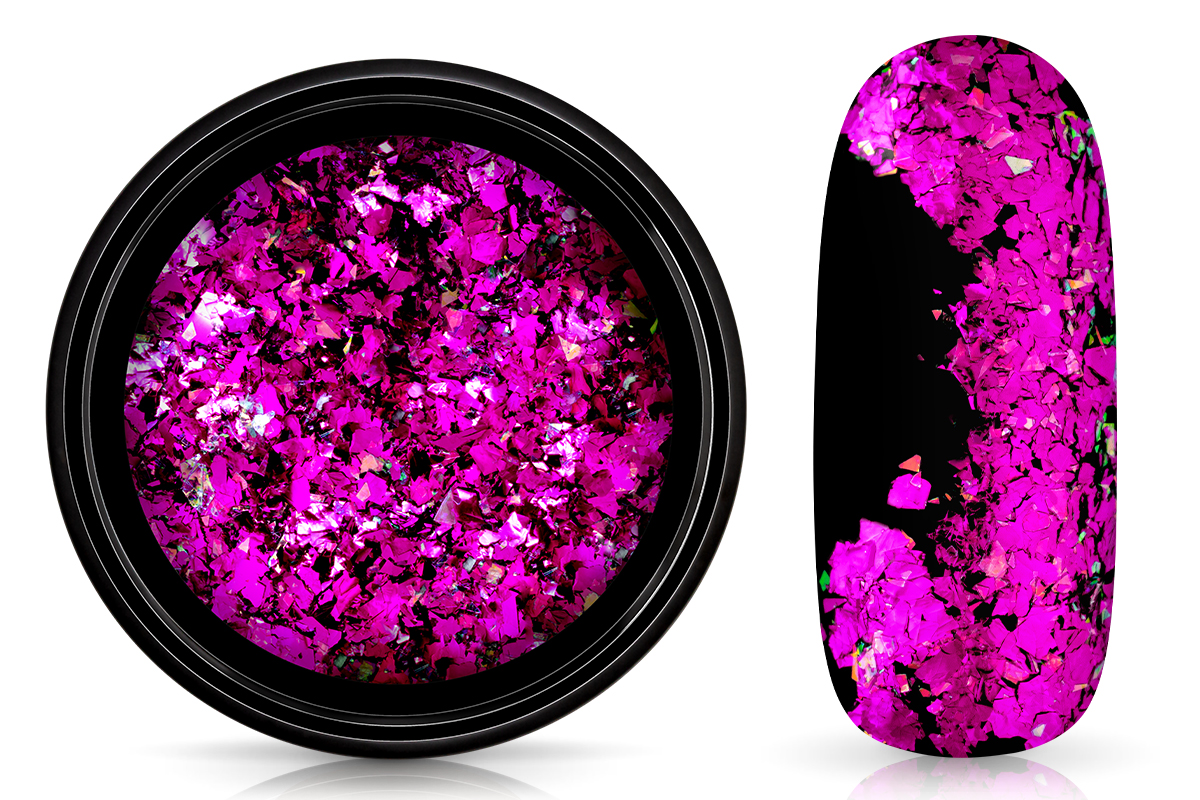 Jolifin Soft Foil Flakes - Aurora violet