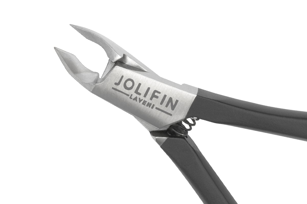 Jolifin LAVENI cuticle nippers - with scissor handle