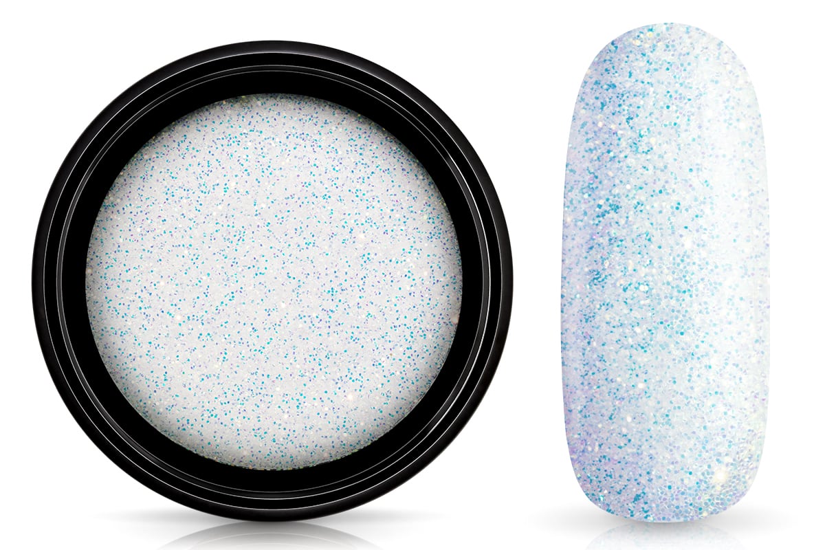 Jolifin LAVENI glitter powder - white mermaid