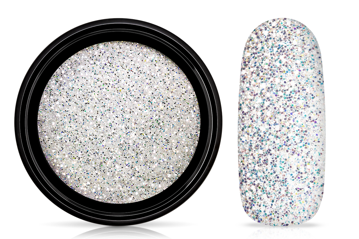 Jolifin LAVENI Pastel Dream Glitter - white