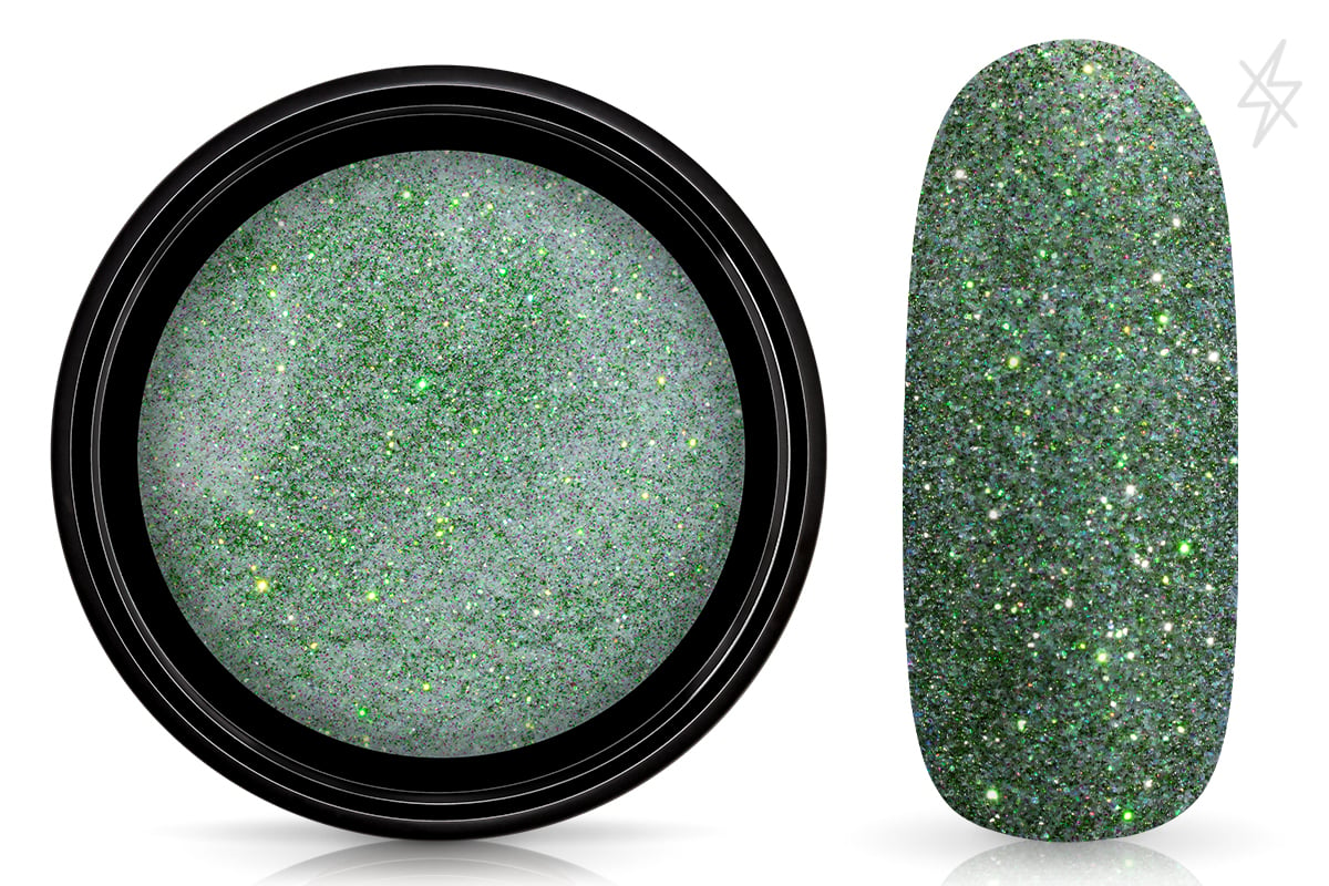 Jolifin LAVENI FlashOn glitter powder - opal green