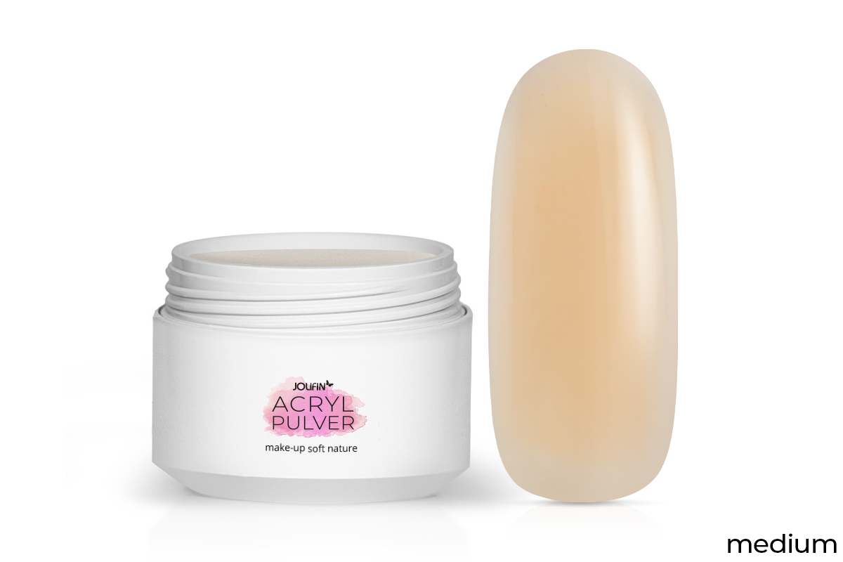 Jolifin Acryl Pulver - make-up soft nature 30g