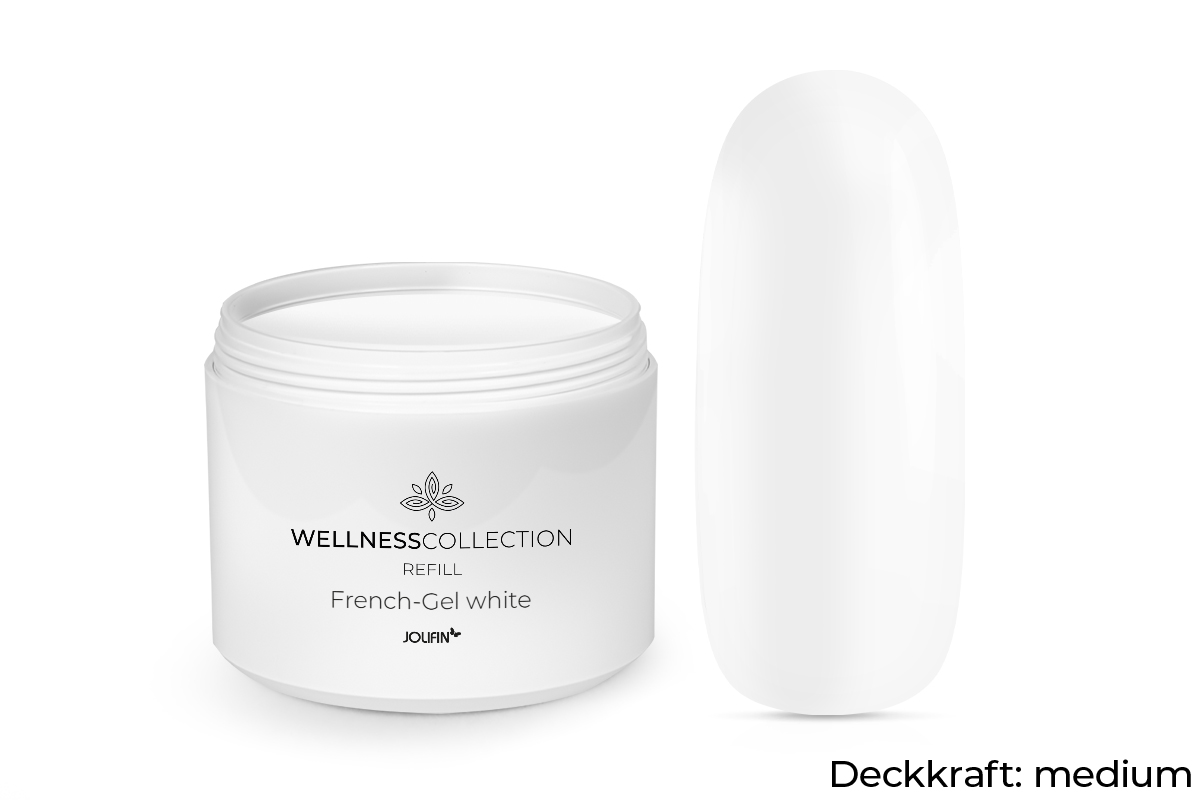 Jolifin Wellness Collection Refill - French-Gel white 250ml