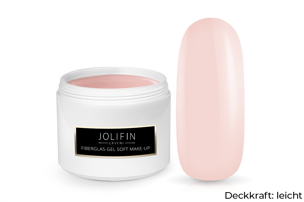 Jolifin LAVENI Refill - Fiberglas-Gel soft make-up 250ml