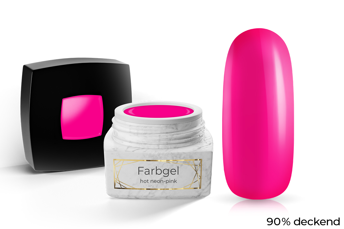 Jolifin LAVENI PRO Farbgel - hot neon-pink 5ml