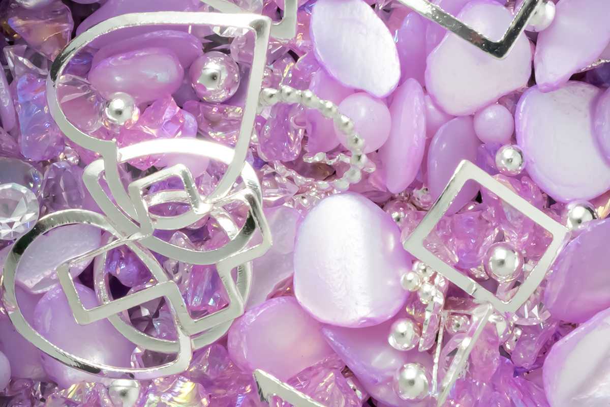 Jolifin LAVENI Luxury Nail-Art Mix - Perlmutt lilac