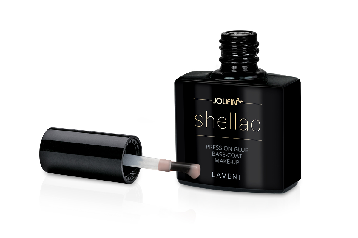 Jolifin LAVENI Shellac PressOn - Glue Base-Coat make-up 10ml