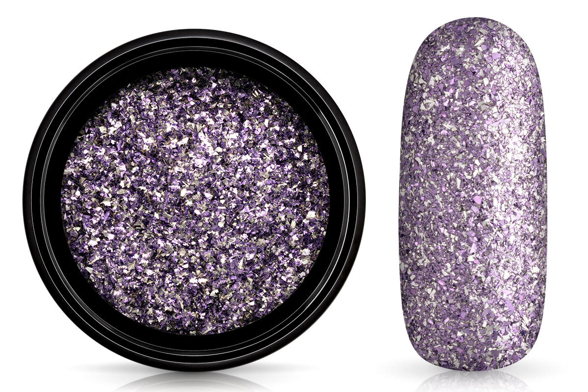 Jolifin LAVENI Elegance Dust Flakes - purple & silver